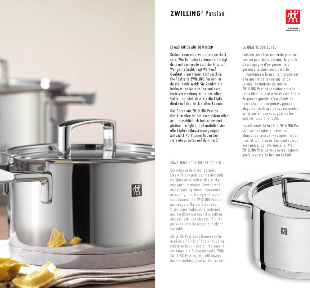 Inox Set Posuđa ZWILLING PASSION 5/1 - Slika 8