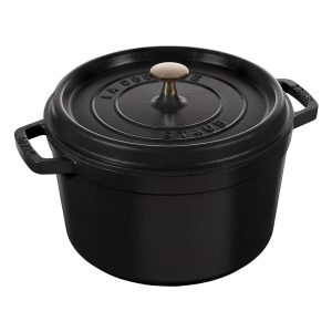 STAUB Cocotte 24 Black DEEP